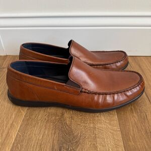 Cole Haan Lovell 2 Brown Leather Slip-On Loafers | Size 10.5